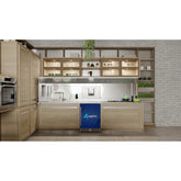 23.4 in. Stainless Steel, Solid-Door Built-In Refrigerator and Beverage Cooler, 5 Cu. ft. KM-BIR5C-SS. - Wrap